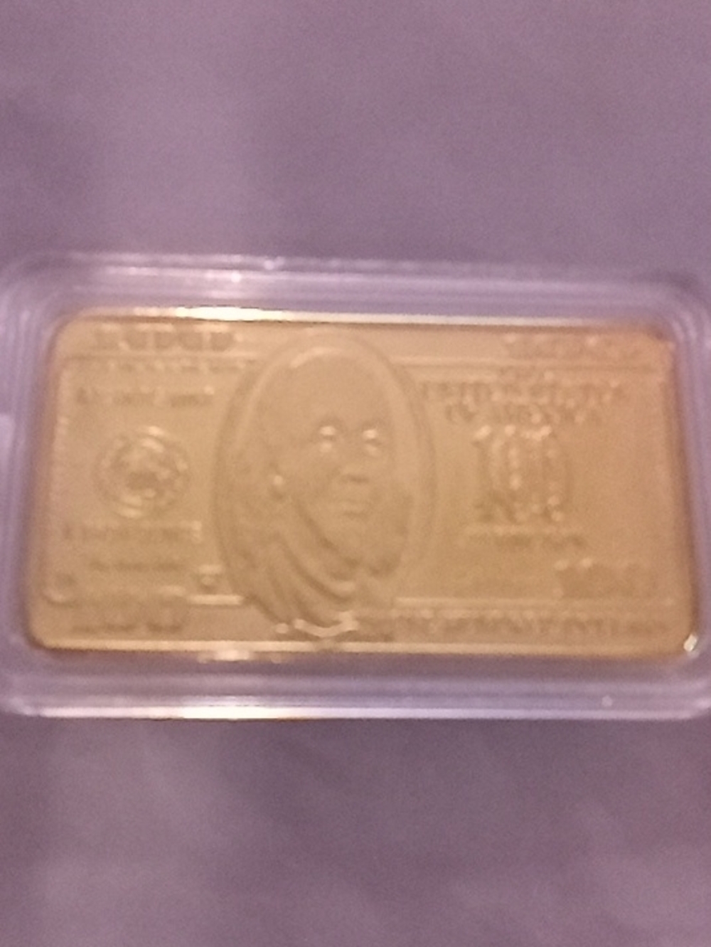 1 Troy Ounce Gold Bar